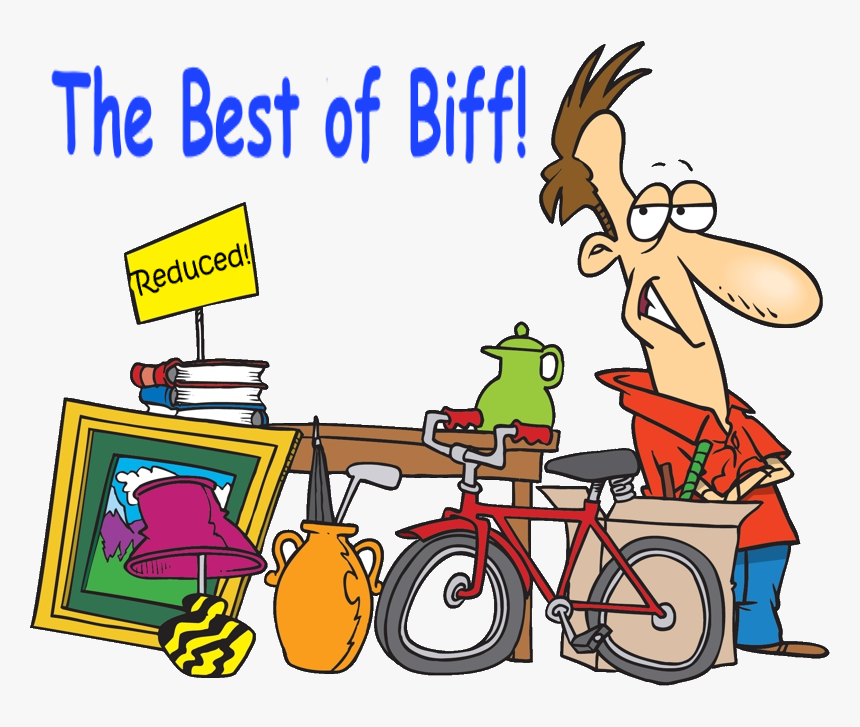 Best Of Biff - Yard Sale Clip Art, HD Png Download, Free Download