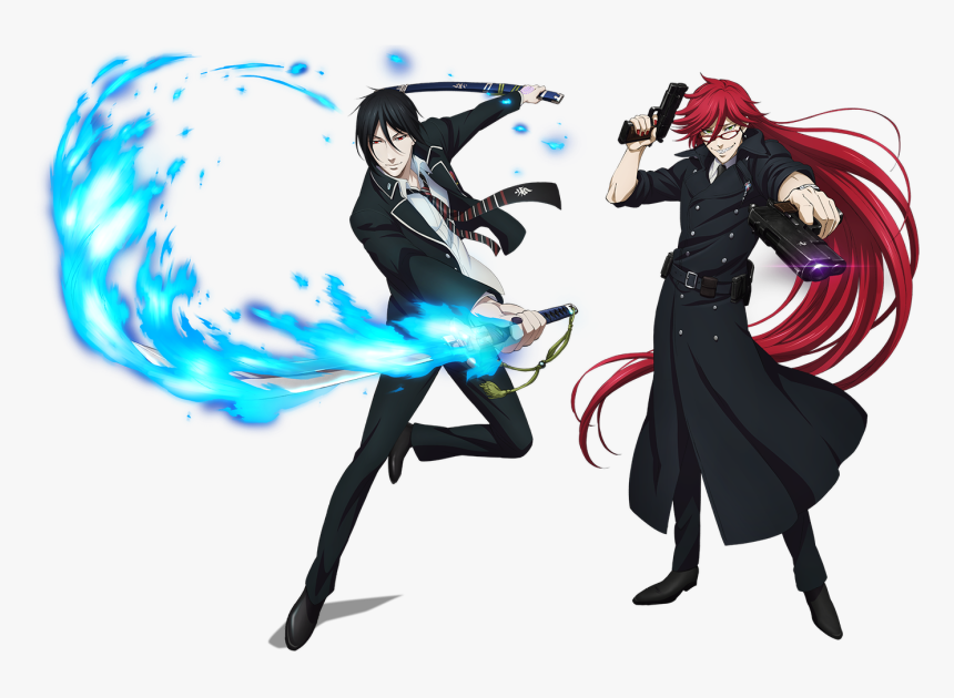 Blue Exorcist Black Butler Crossover, HD Png Download, Free Download