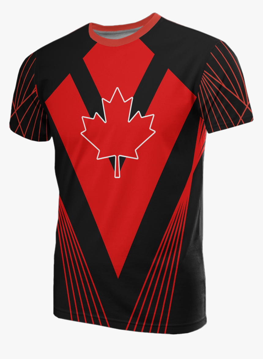 Canada Maple Leaf T-shirt - Active Shirt, HD Png Download, Free Download