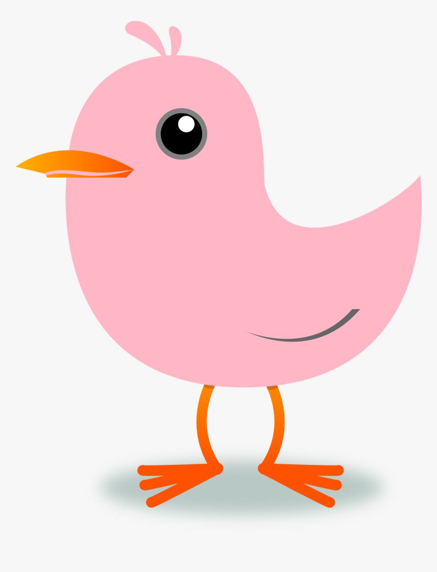 Tweet Twitter Bird Cherry Blossom Pink Xochi - Bird Cartoon Gif Png, Transparent Png, Free Download