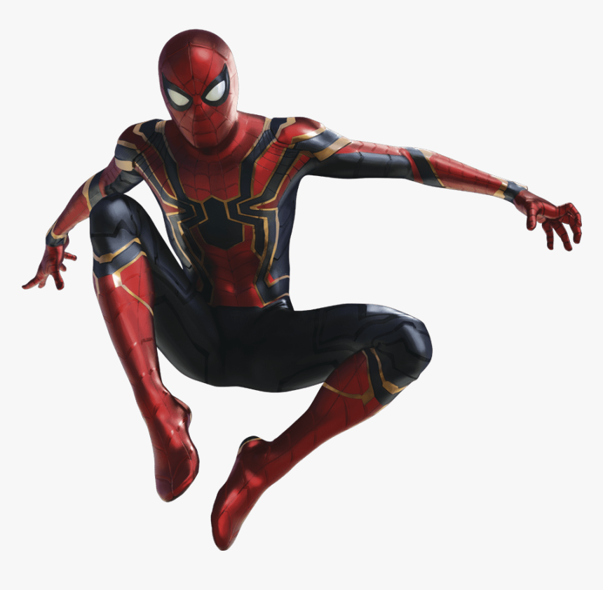 Spiderman Infinity War Png, Transparent Png - kindpng
