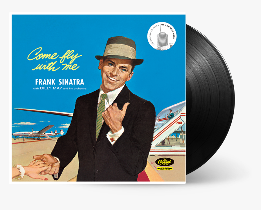 Transparent Frank Sinatra Png - Frank Sinatra Come Fly With Me Cover, Png Download, Free Download