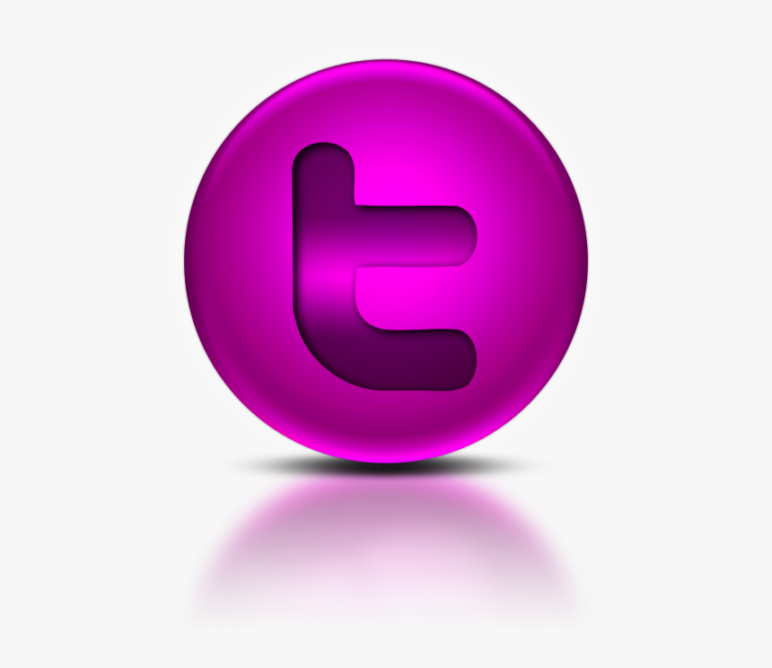 Pink Twitter Icon Pictures To Pin On Pinterest Pinsdaddy, HD Png Download, Free Download