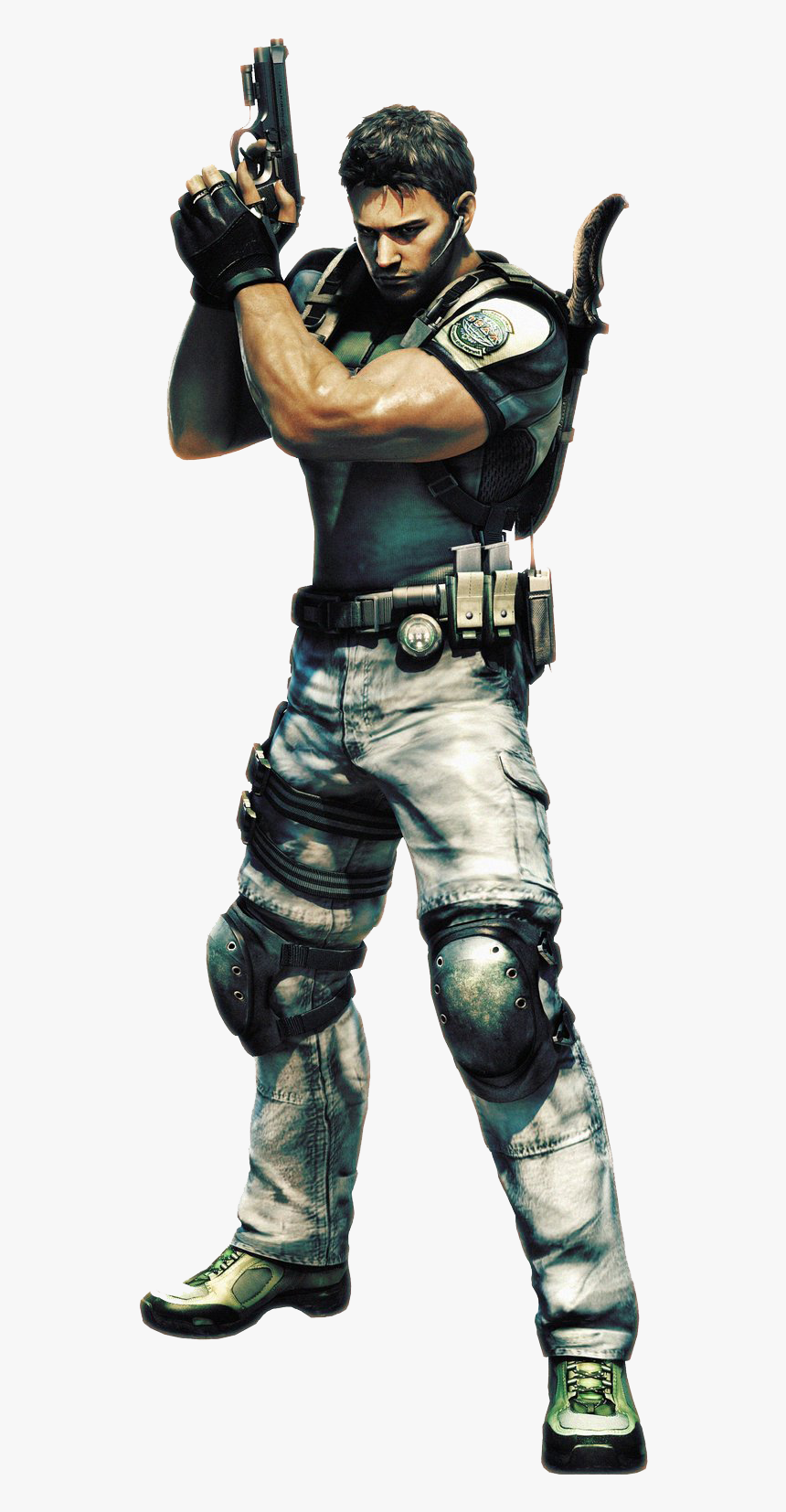 Transparent Wesker Png - Resident Evil 5 Chris Redfield, Png Download, Free Download