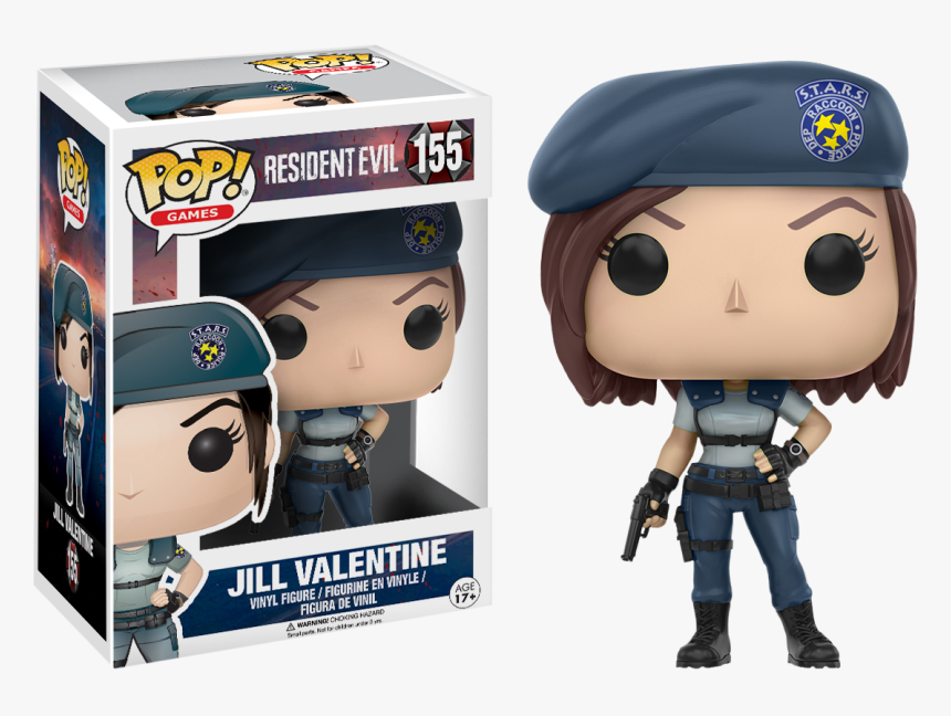 Transparent Chris Redfield Png - Jill Valentine Funko Pop, Png Download, Free Download