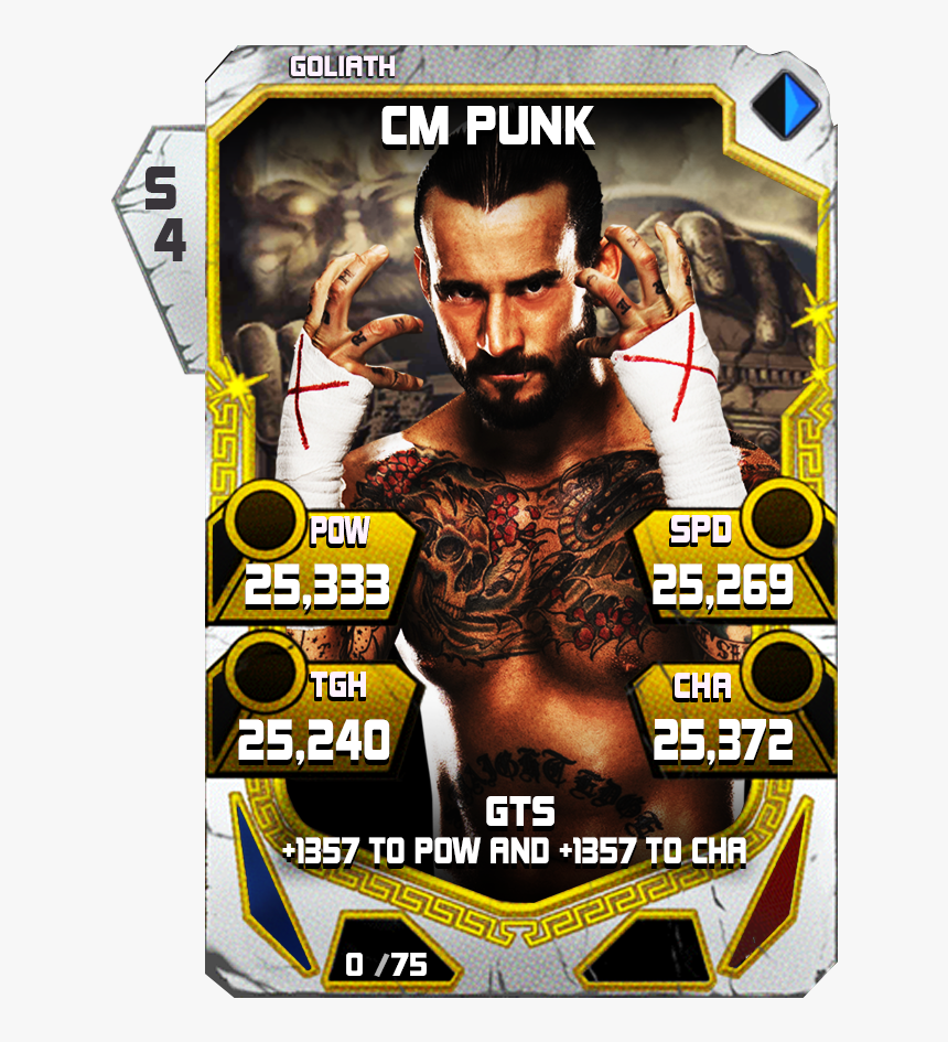 Cm Punk Png -0 Replies 0 Retweets 2 Likes - Barechested, Transparent Png, Free Download