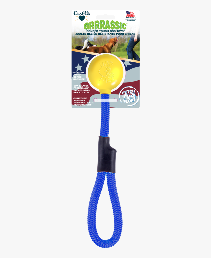 Grrrassic Bonded Tough Retrieval Dog Toys - Leash, HD Png Download, Free Download