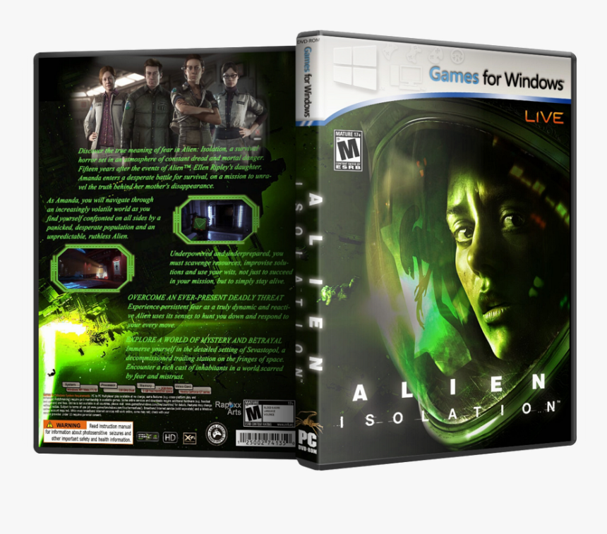 Alien Isolation Dvd Cover, HD Png Download, Free Download