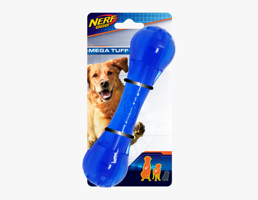 Brand New Nerf Dog Ultra Tough Tpr Bone - Nerf, HD Png Download, Free Download