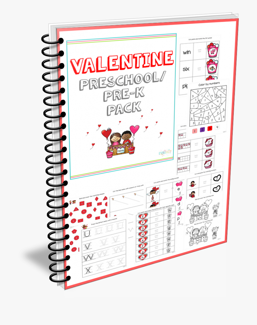 Valentine"s Day Tens Frame Counting Center - Paper, HD Png Download, Free Download