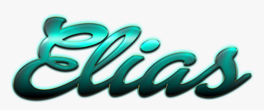 Elias Name Logo Png - Graphic Design, Transparent Png, Free Download