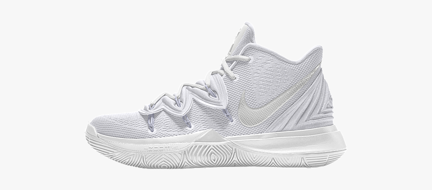 white kyrie 5s