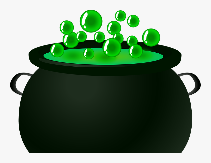 Quiz On The Witches By Roald Dahl - Witches Cauldron Clipart, HD Png Download, Free Download