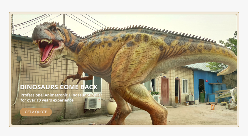 Animatronic Dinosaur - Tyrannosaurus, HD Png Download, Free Download