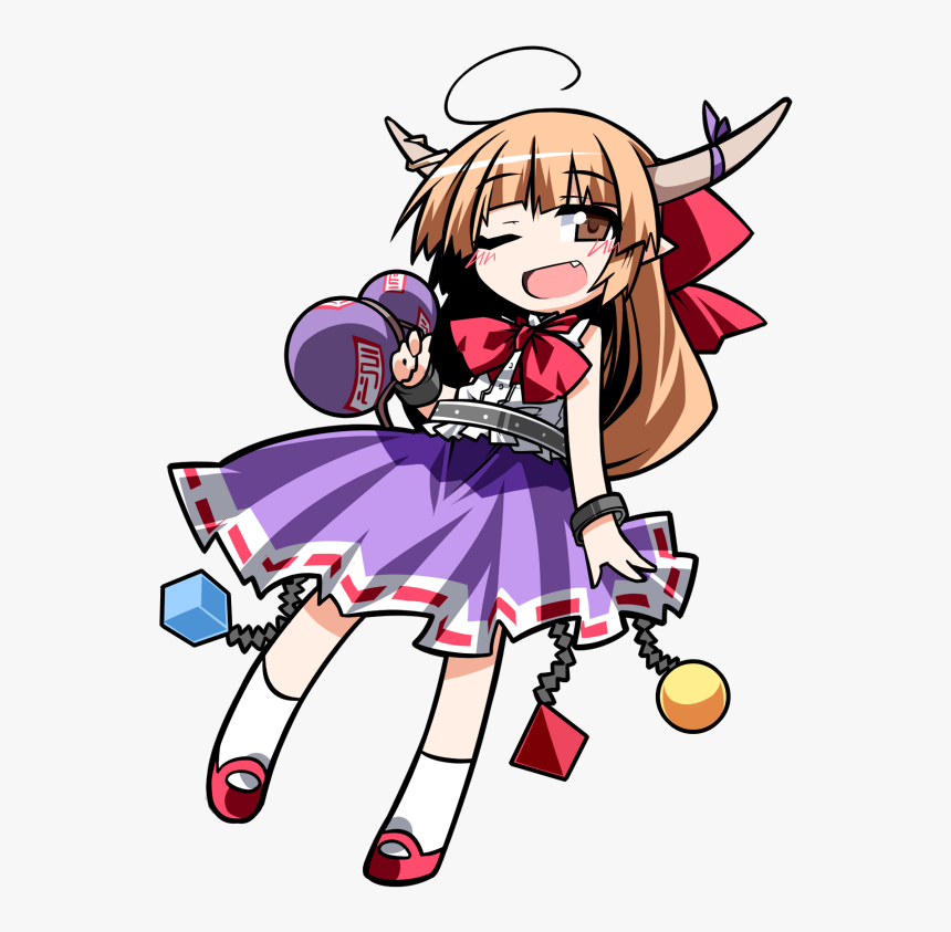 Suika Ibuki Render, Hd Png Download - Video Game, Transparent Png, Free Download