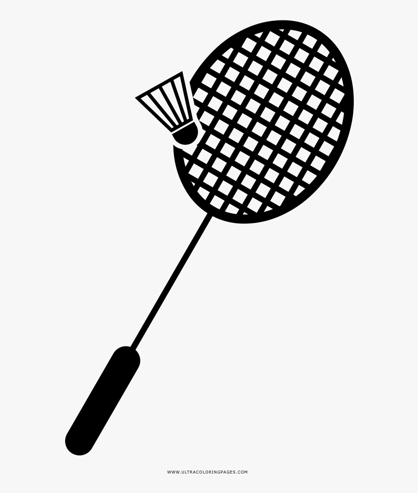 Badminton Racket Coloring Page - Weber 22.5 Grill Grate, HD Png Download, Free Download