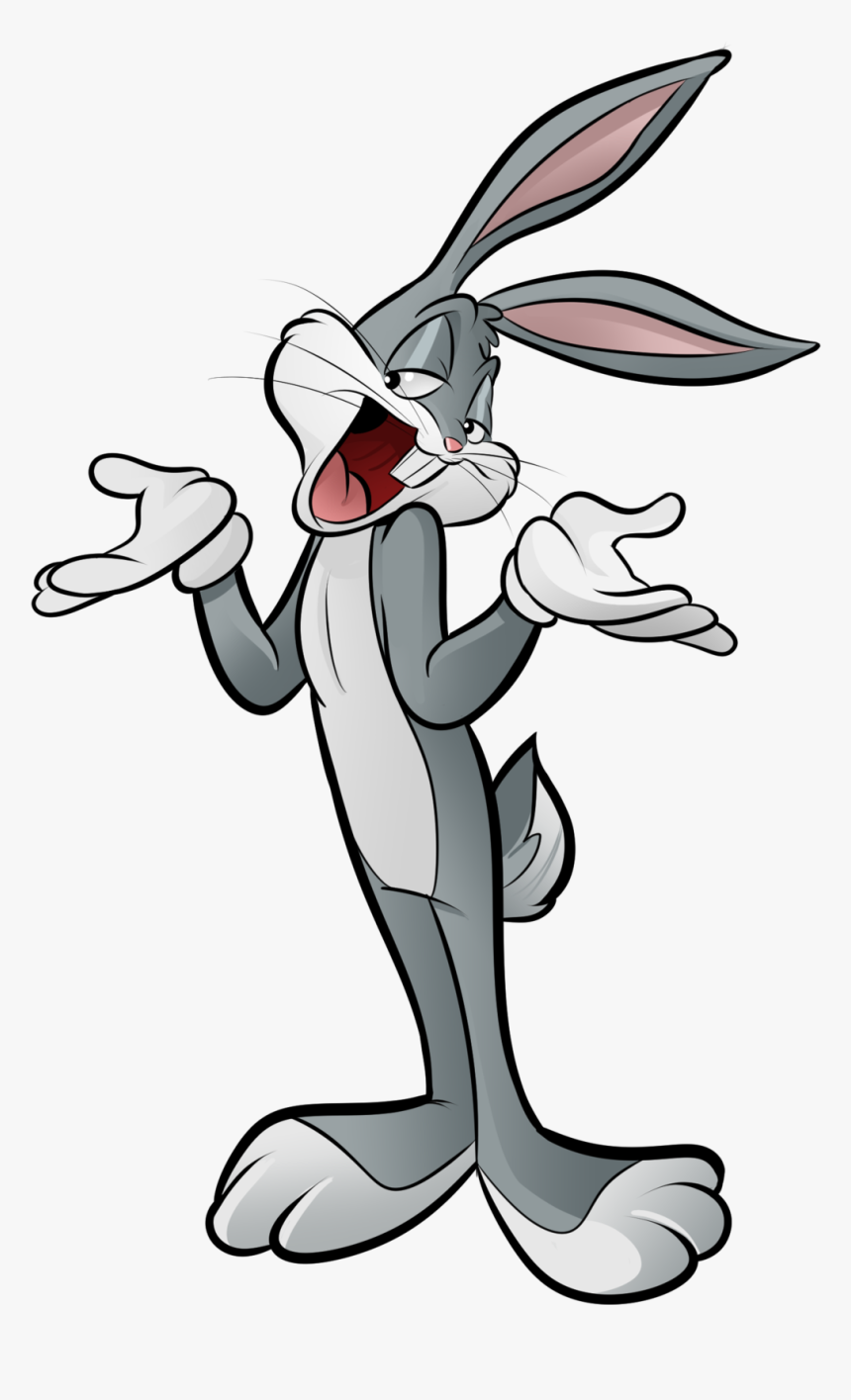 Bugs Bunny Png - Characters Cartoon Bugs Bunny Looney Tunes, Transparent Png, Free Download