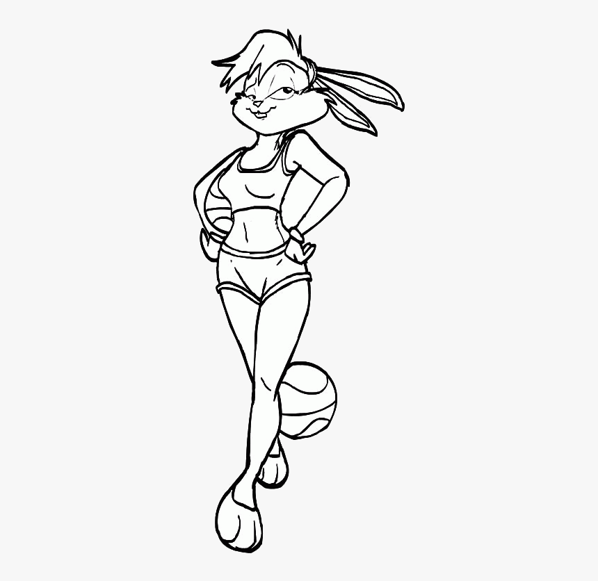 900  Coloring Pages Lola Bunny  Free