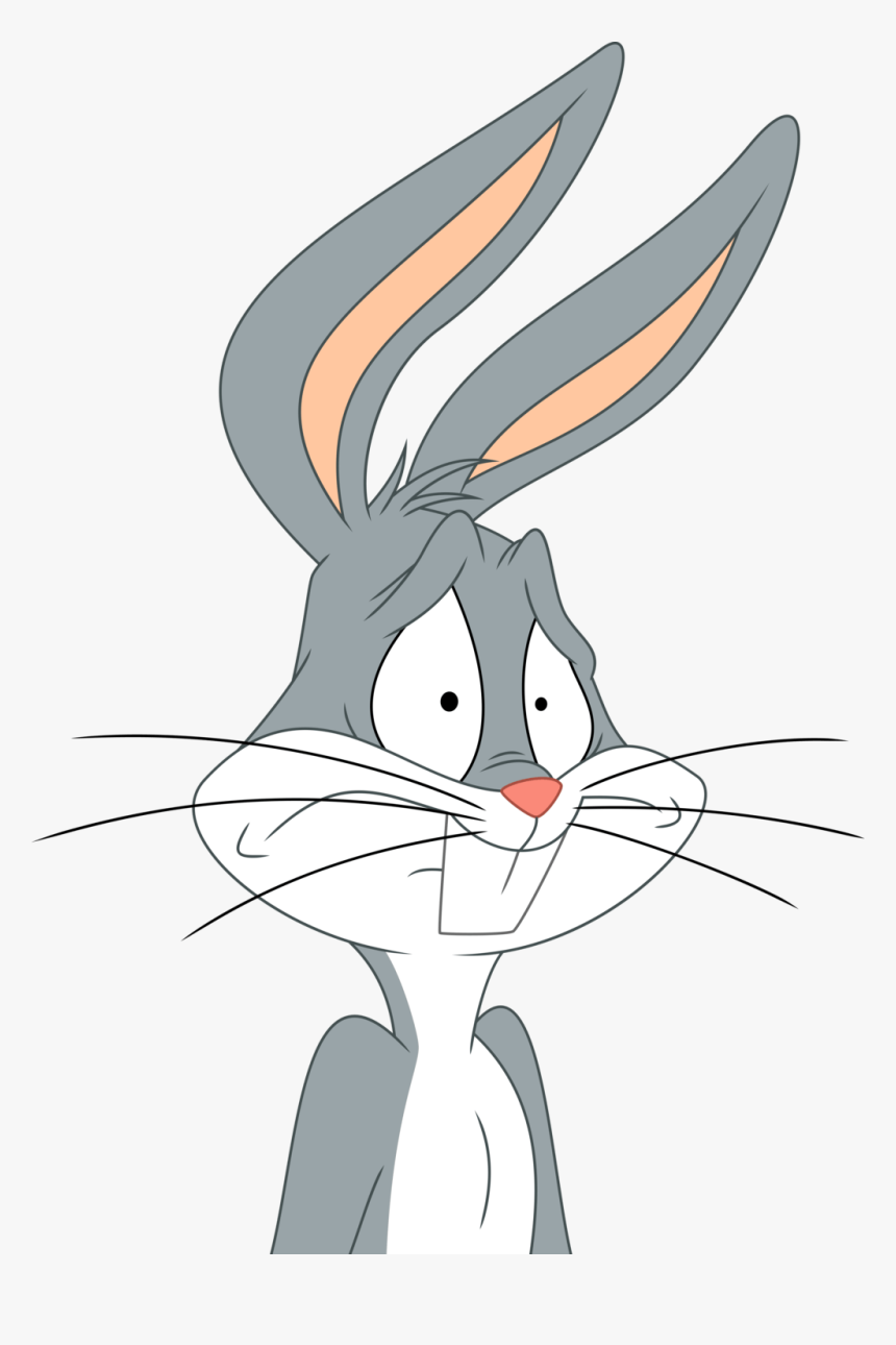 Transparent Scared Png - Cartoon Bugs Bunny Sad, Png Download, Free Download