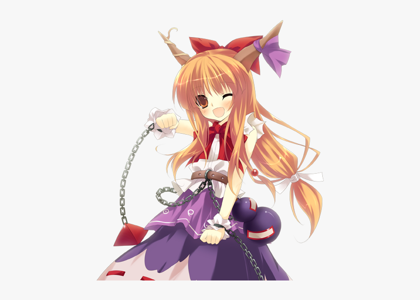 Ibuki Suika Drawn By Riv - Suika Touhou, HD Png Download, Free Download