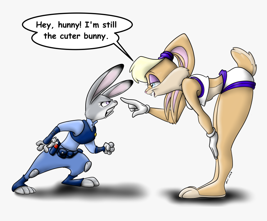 Judy Hopps And Lola Bunny, HD Png Download, Free Download