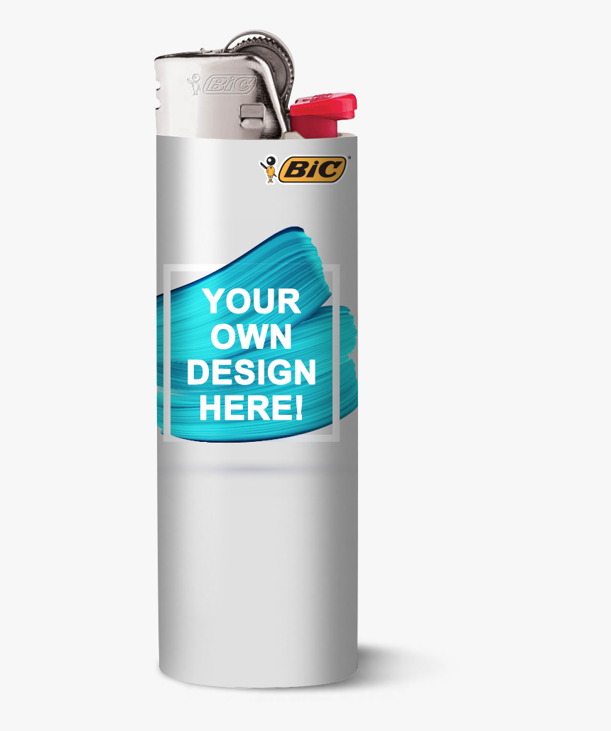 Lighter Clip Light Bic - Customized Lighters, HD Png Download, Free Download