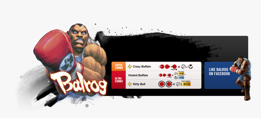 Began Working For M - Balrog Street Fighter 4, HD Png Download, Free Download