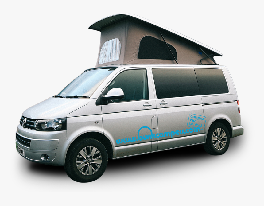 Vw Campervan Hire Uk - Camper Van For Hire, HD Png Download, Free Download