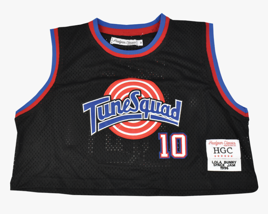 Women"s Lola Bunny Crop Basketball Jersey Black - Sweater Vest, HD Png Download, Free Download