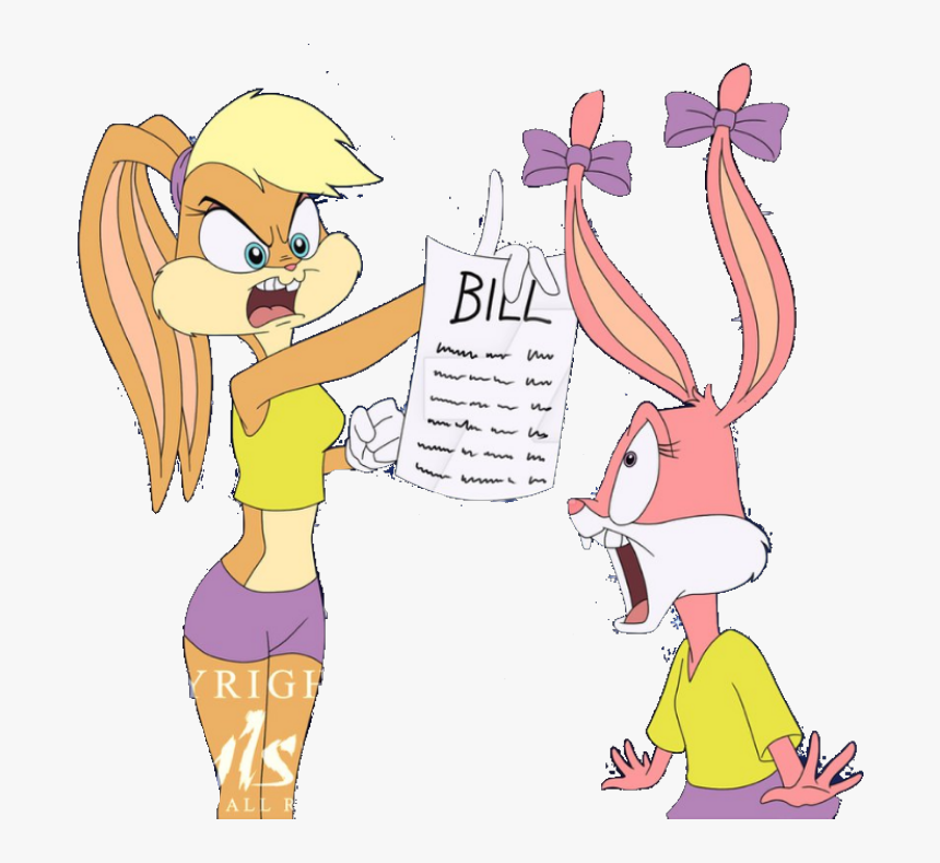 #lolabunny #babsbunny #tinytoons #looneytunes #spacejam - Cartoon, HD Png Download, Free Download