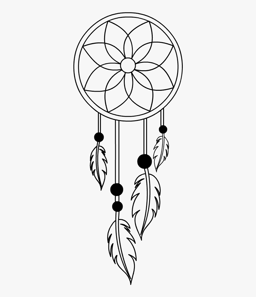 Cute Easy Dream Catcher Drawings