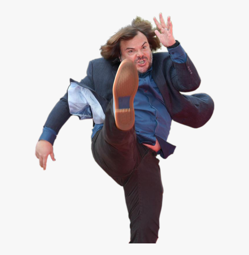 Jack Black Png - Jack Black Kick, Transparent Png, Free Download