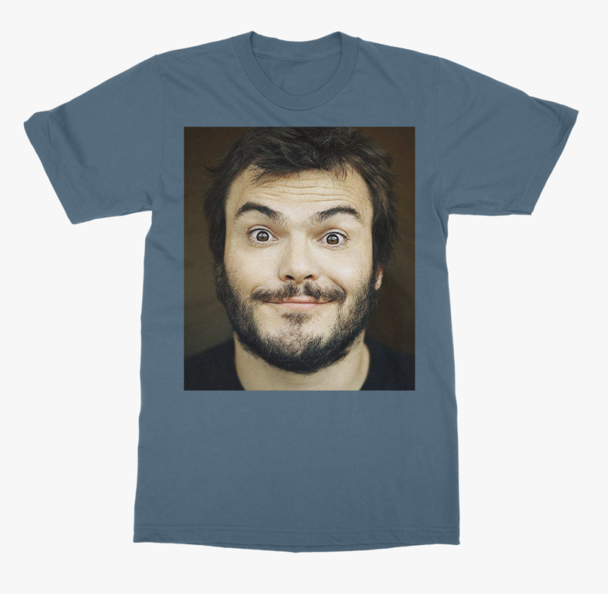 Jack Black Classic Adult T-shirt - Josh Gad And Jack Black, HD Png Download, Free Download