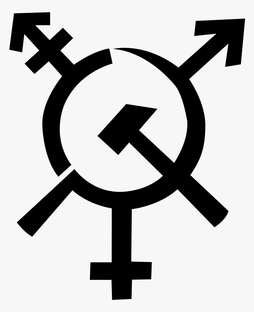 Trans Hammer And Sickle, HD Png Download, Free Download