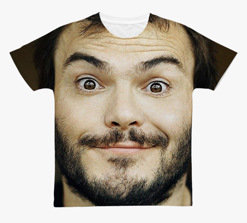 Jack Black Classic Sublimation Adult T-shirt"
 Class= - Jack Black, HD Png Download, Free Download