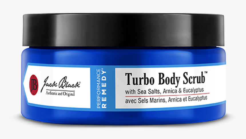 Jack Black Turbo Body Scrub 10 Oz - Jack Black Turbo Body Scrub, HD Png Download, Free Download