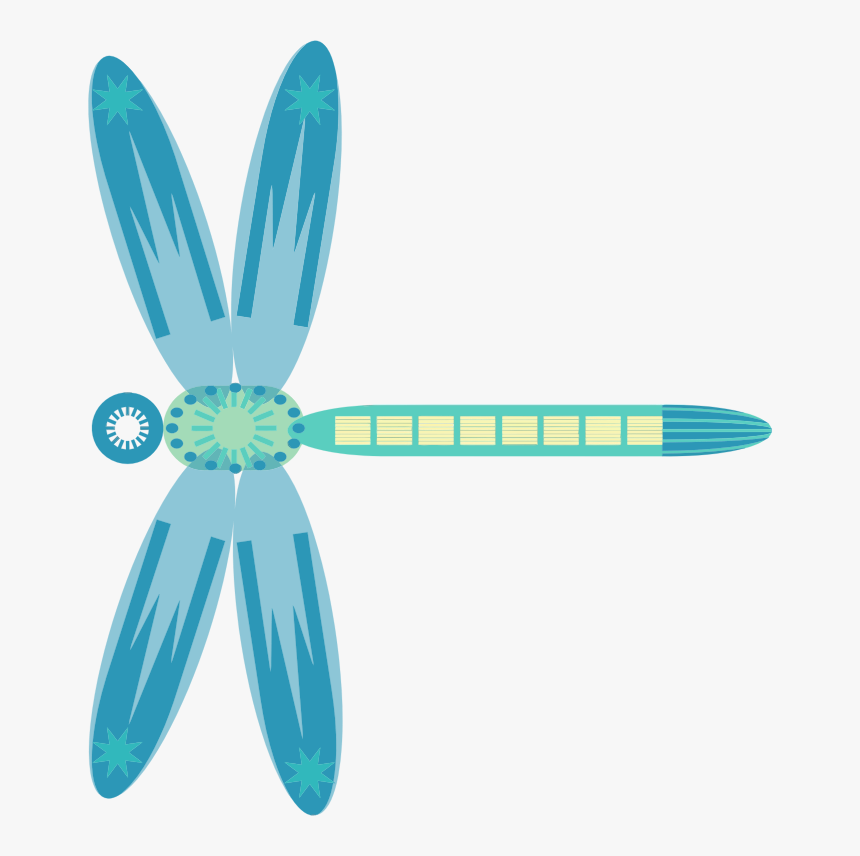 Abstract Dragonfly - Clip Art, HD Png Download, Free Download