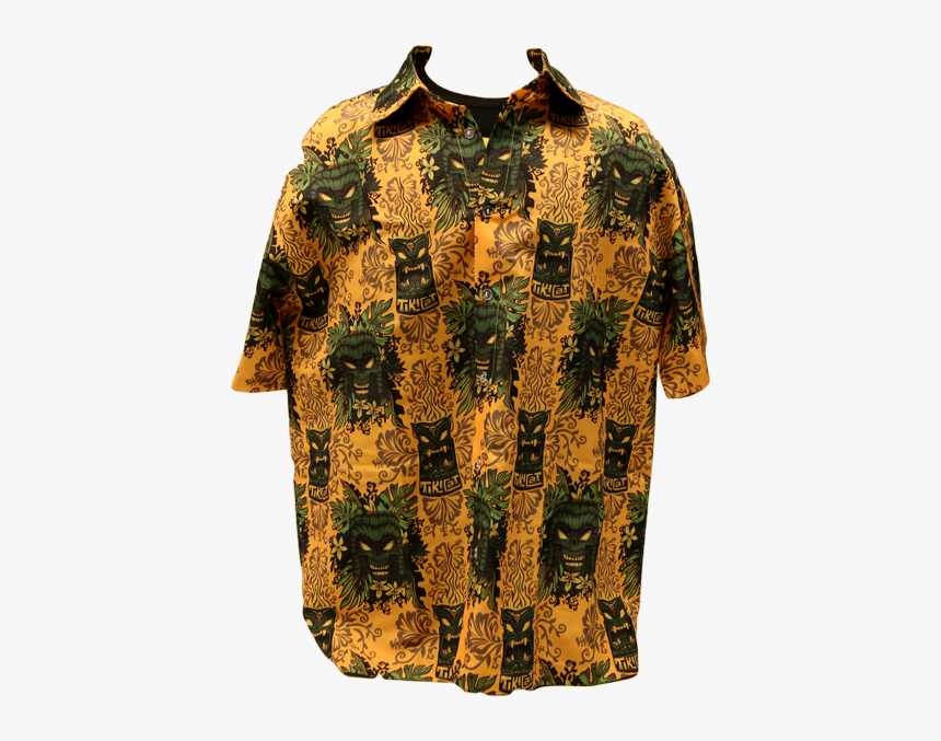 Gold Brown Hawaiian Shirt, HD Png Download, Free Download