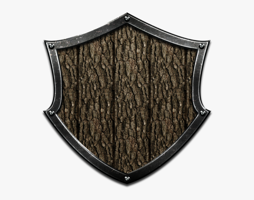 Wood Shield Png - Simple Fantasy Shield, Transparent Png, Free Download