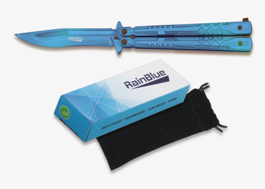 Transparent Butterfly Knife Png - Rainblue Knife, Png Download, Free Download