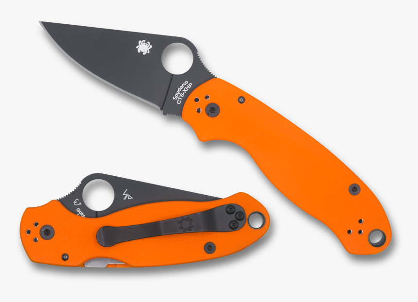 Spyderco C223gporbk Para - Spyderco Para 3 Sprint Run, HD Png Download, Free Download