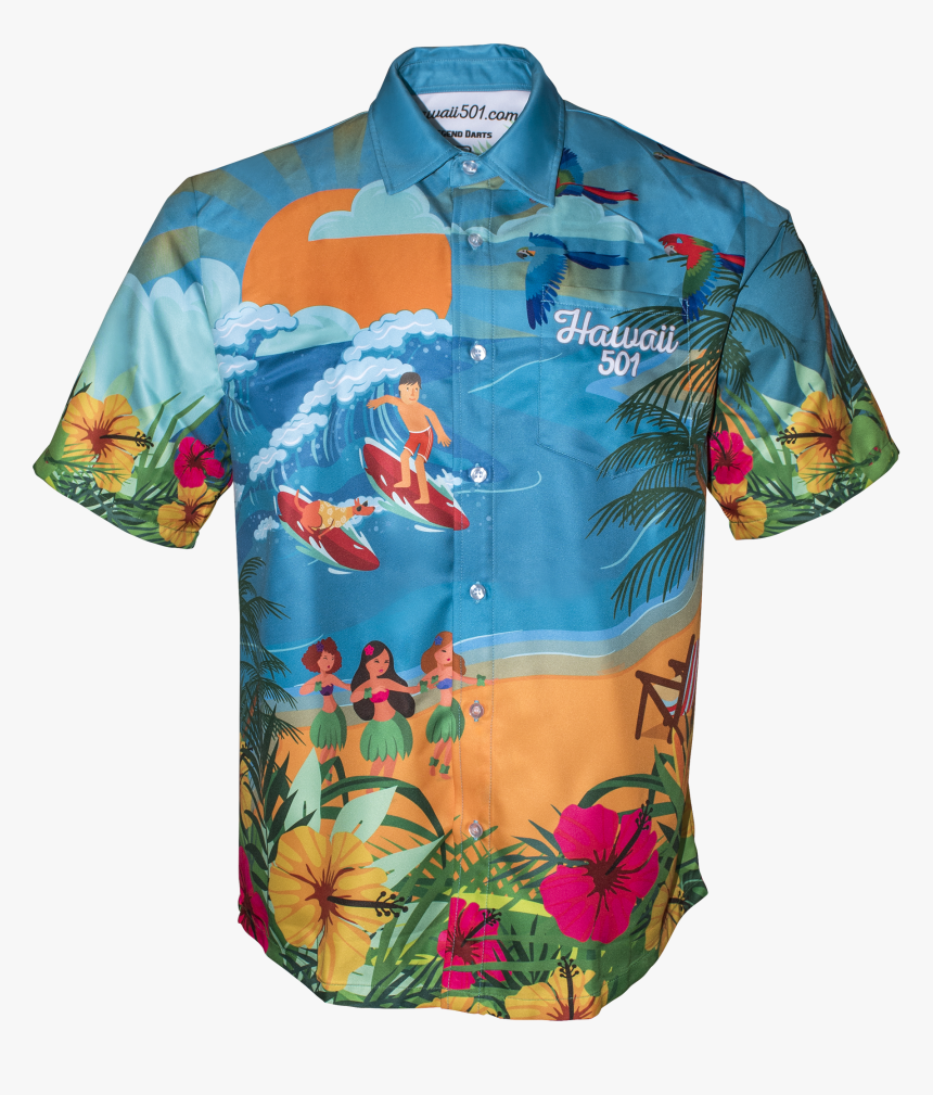 Wayne Mardle Hawaii 501 Dartshirt, HD Png Download, Free Download