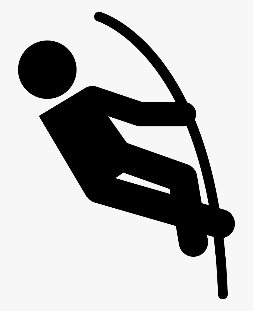 Jumping Silhouette - Siluetas De Deportes Individuales, HD Png Download, Free Download