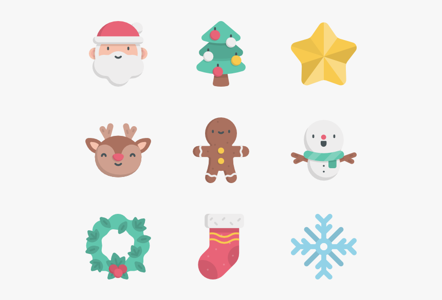 Christmas - Snowman Icons, HD Png Download, Free Download