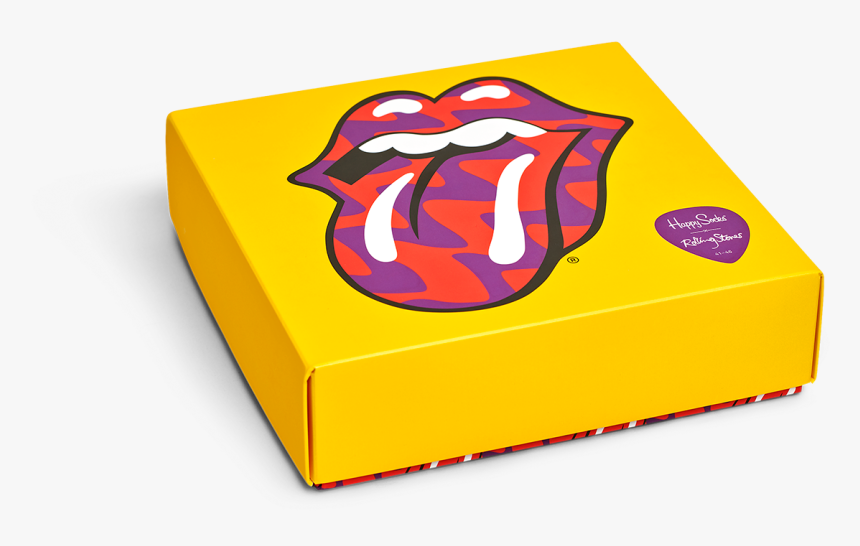 Men"s Limited Edition Rolling Stones Sock Box Set - Happy Socks Rolling Stones Box, HD Png Download, Free Download