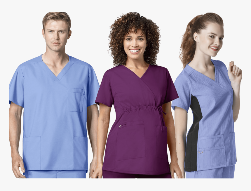 Nurse Uniform Blue Men, HD Png Download, Free Download