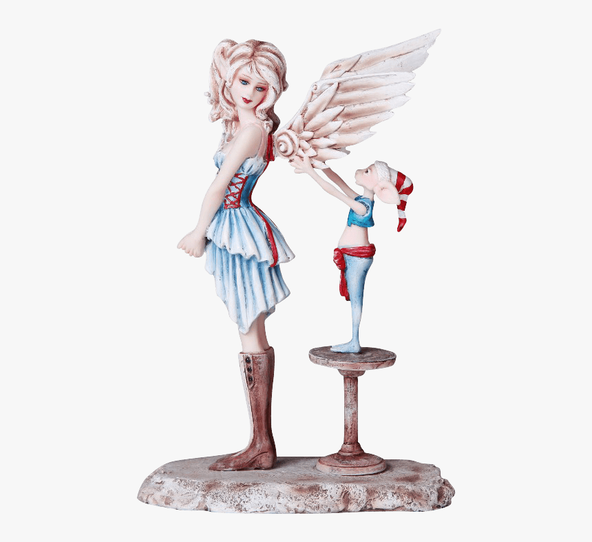 Christmas Angel Statue - Angel Gets Her Wings, HD Png Download, Free Download