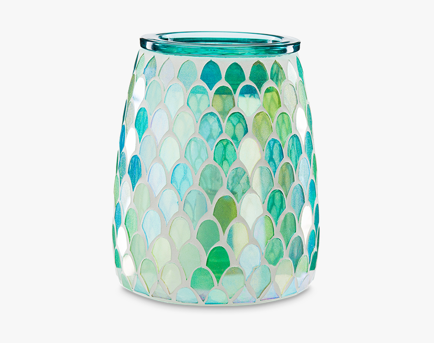 Shop Scentsy"s March 2019 Warmer Of The Month, Mermaid - Mermaid Glass Scentsy Warmer, HD Png Download, Free Download