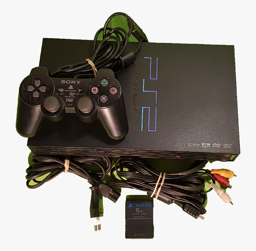 Original Sony Playstation 2 10 Games 1 Controller"s - Game Controller, HD Png Download, Free Download