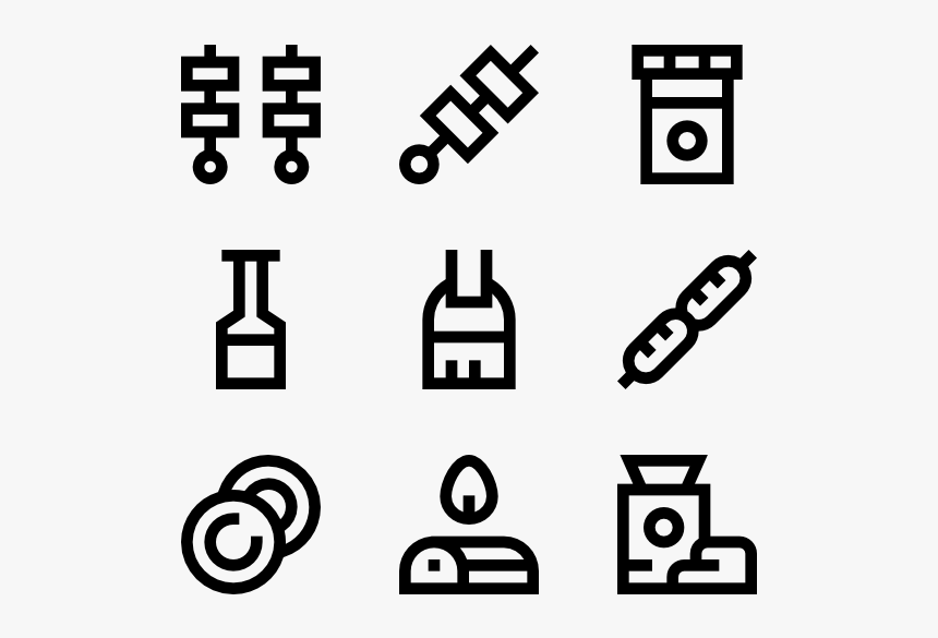 Grillbar - Icon Set Kebab, HD Png Download, Free Download